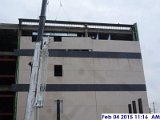 Erecting the stone panels at the North Elevation.jpg